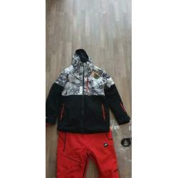 Picture organic clothing, snowboard jas L en broek XL set