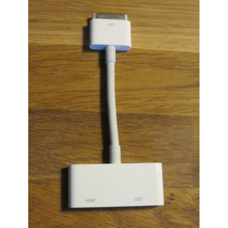 Apple ipad 2 met HDMI adapter