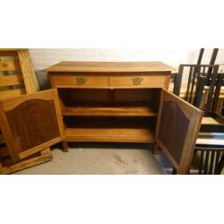 Antieke kast met 2 lades (commode)