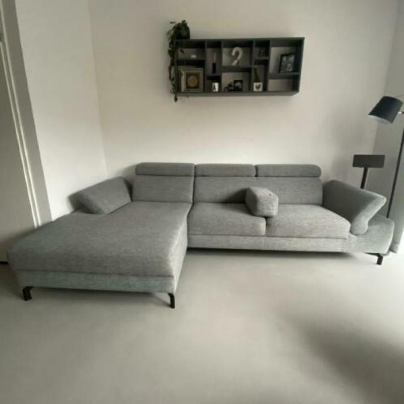 lounge/hoek bank montel urban grijs