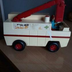 fisher price Brandweer ladderwagen