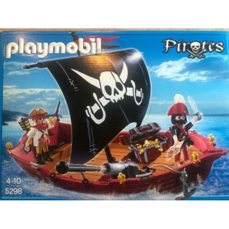 Playmobile 5298 Piratenboot (incl doos)