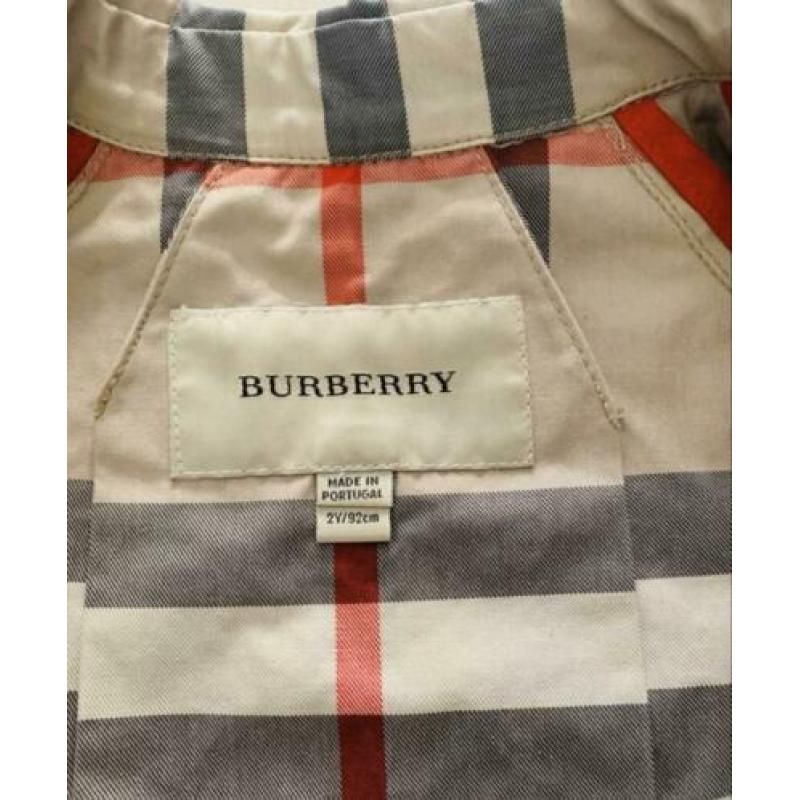 Burberry jas maat 92