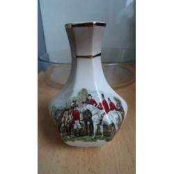 Royal Worcester Company jacht Hunting Scene Palissy