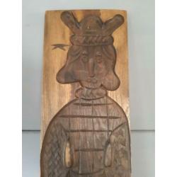 Speculaasplank, enkel figuur 86x17 cm