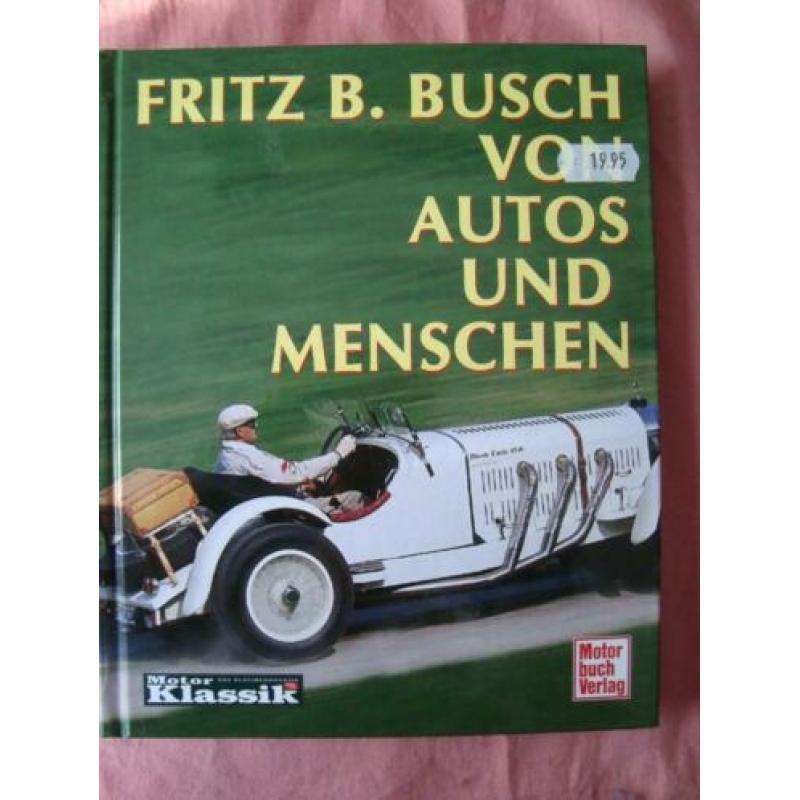 Fritz b. Busch von autos und menschen nieuw