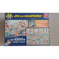 2 x 1000 jan van haasteren puzzels