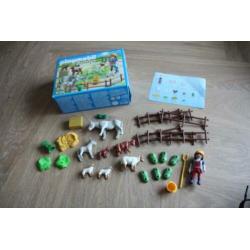 Playmobil 6133 Country Dierenweide met ezels,schapen,bokken