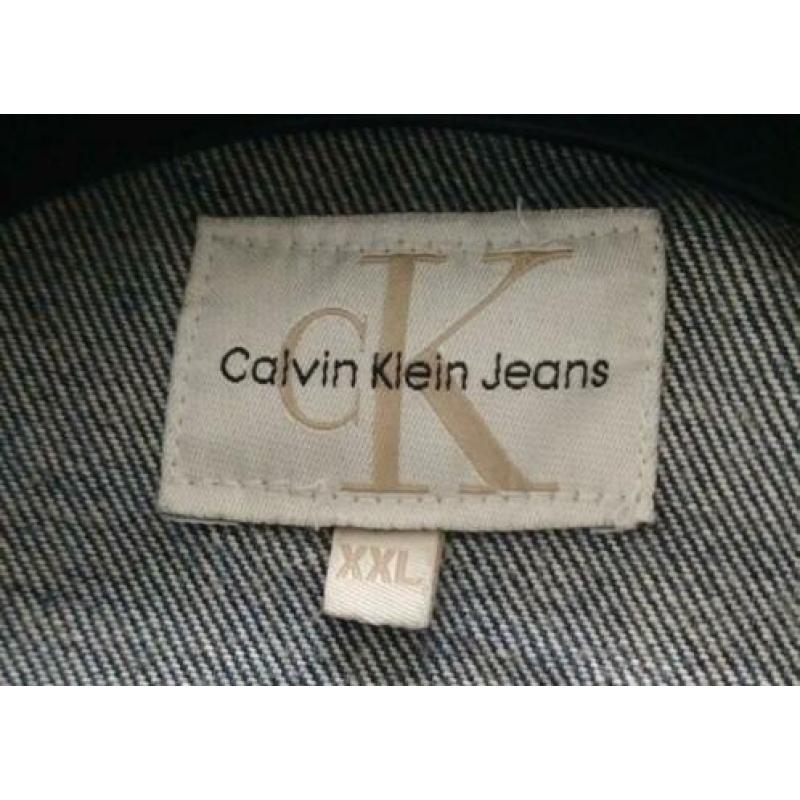 Calvin klein jeans spijkerjack. Maat XXL. Weinig gedragen