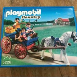 Playmobil 5226 paardenkoets met familie