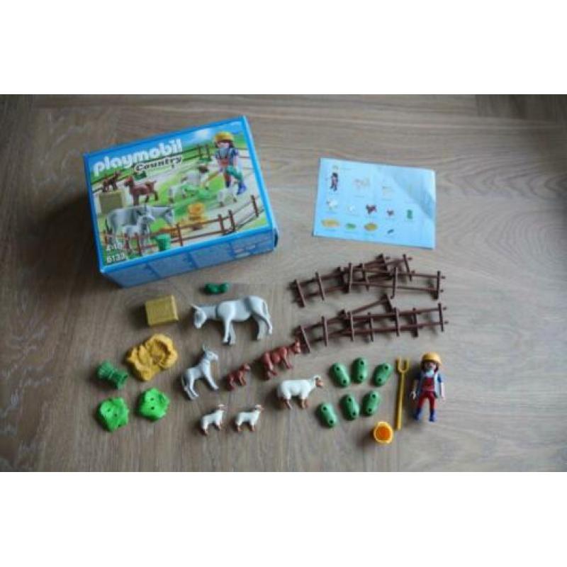 Playmobil 6133 Country Dierenweide met ezels,schapen,bokken