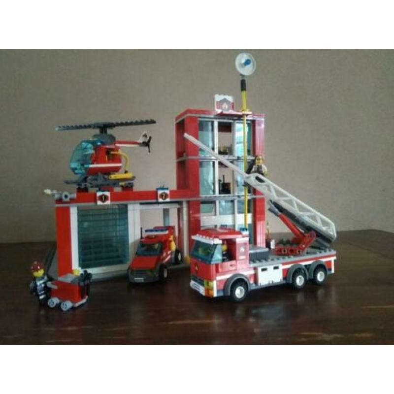 Lego City 60004 Brandweerkazerne