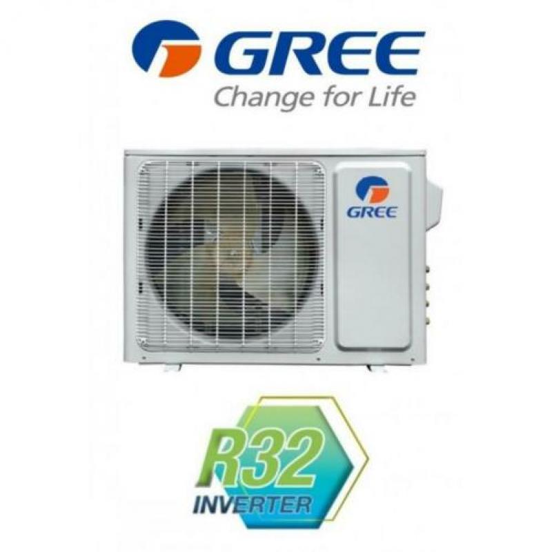 Gree split aircon systeem 24000btu A++ en wifi NIEUW IN DOOS