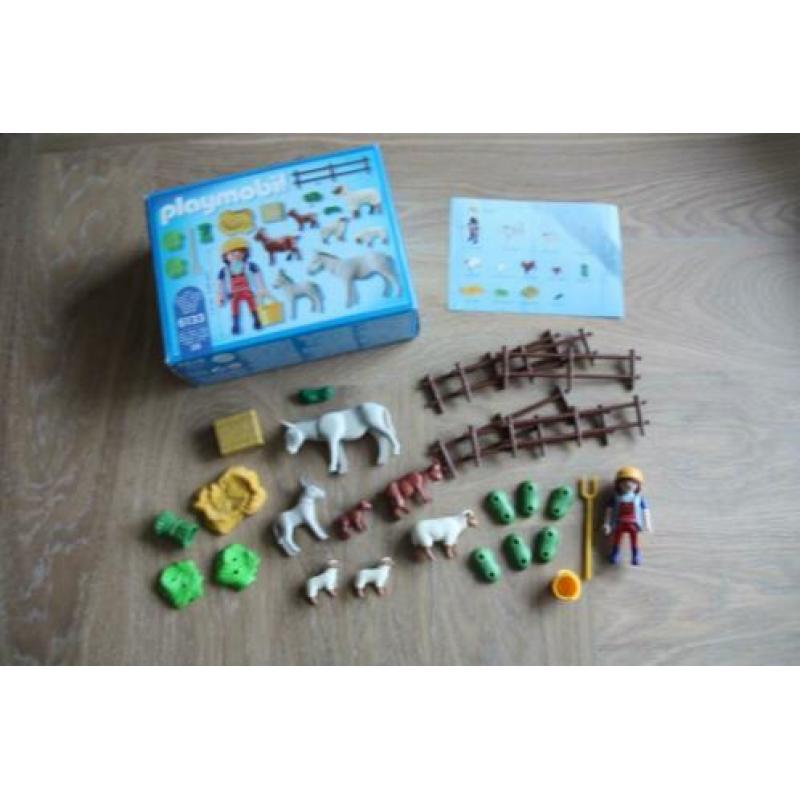 Playmobil 6133 Country Dierenweide met ezels,schapen,bokken