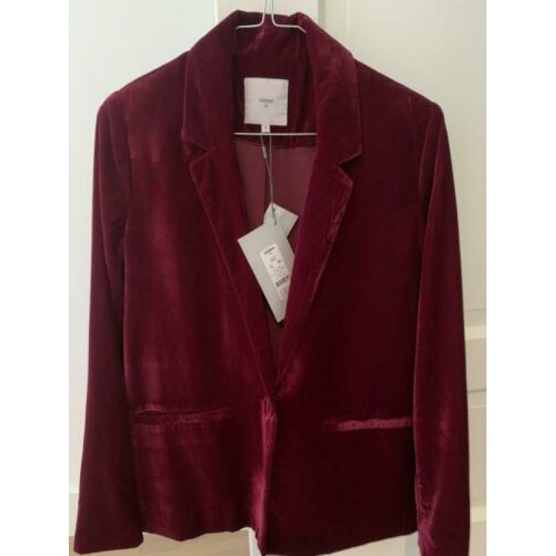 Minimum velvet fluweel blazer colbert