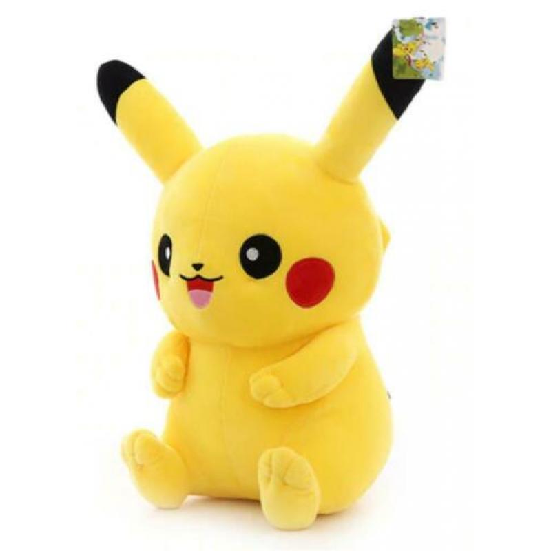 Prachtige 30 cm grote Pokemon Pikachu knuffel