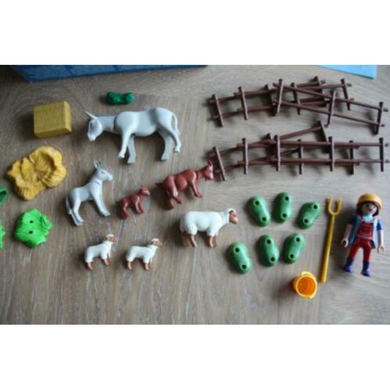 Playmobil 6133 Country Dierenweide met ezels,schapen,bokken