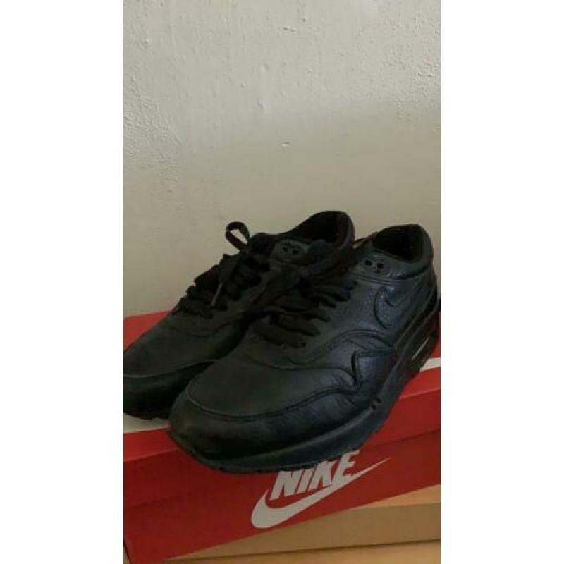 Nike air Max 1 All Black Leather 1999