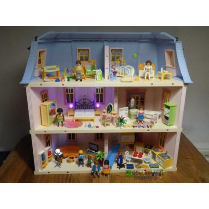 Playmobil 5303 groot herenhuis met inrichting