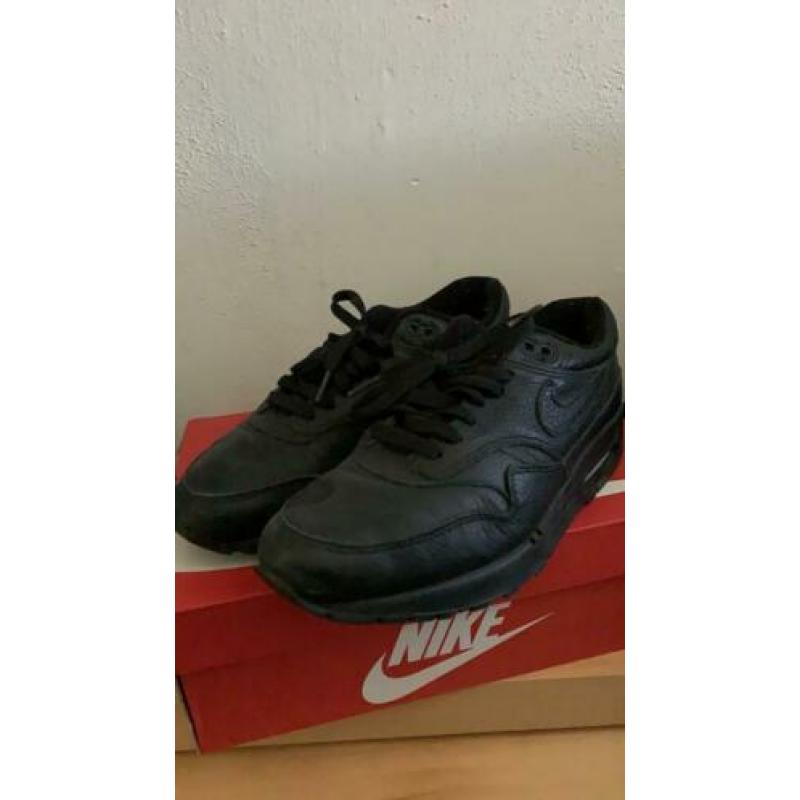 Nike air Max 1 All Black Leather 1999