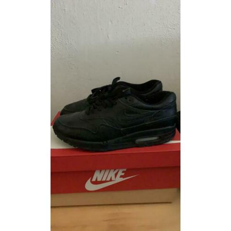 Nike air Max 1 All Black Leather 1999