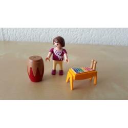 Playmobil set 6808-bel Meisje met Xylofoon (2x)