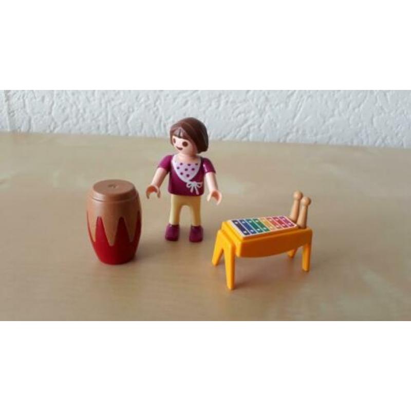 Playmobil set 6808-bel Meisje met Xylofoon (2x)