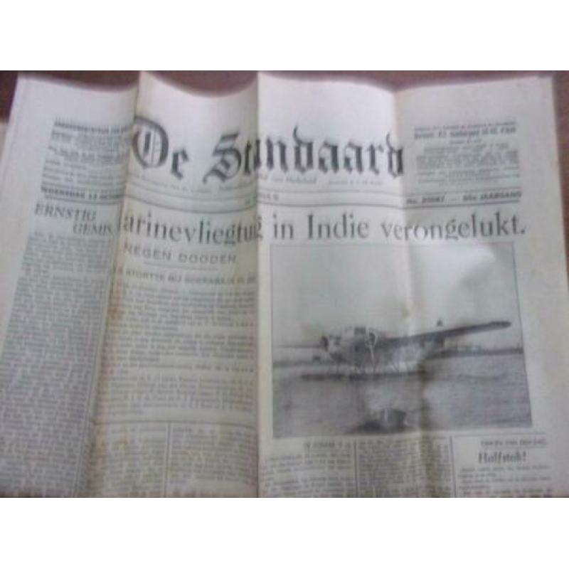 1937 46x Dagblad De Standaard.+ aantal incomplete. Goede