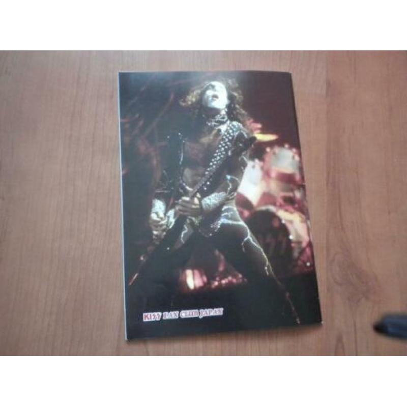 Tijdschrift Kiss Gene Simmons cover Japanse Fanclub L.F.