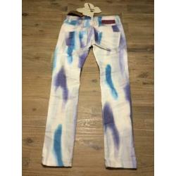 Nieuw skinny jeans Vingino lente blauw 134 merk vegen meisje