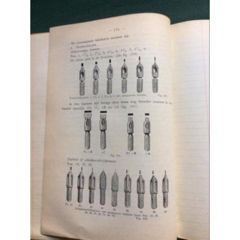 Schrijven en Schrijfonderwijs -geschiedenis vh schrift -1915