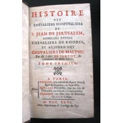 Histoire des Chevaliers Hospitaliers d Jerusalem 1726 Vertot