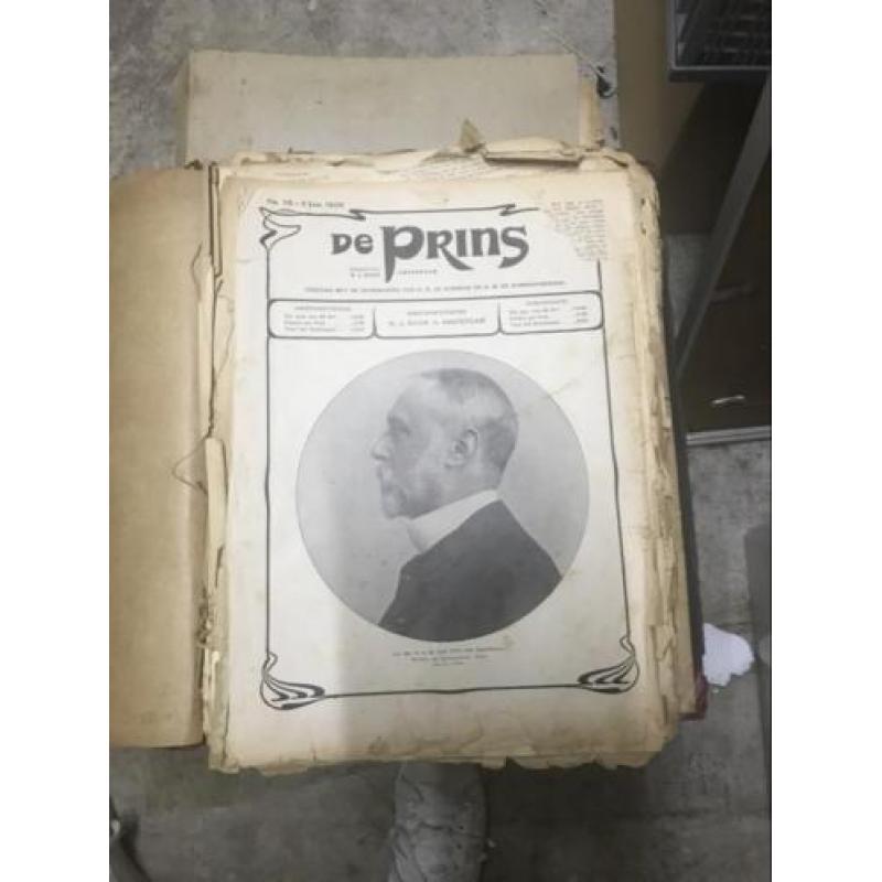 Oude boeken uit 1904 1905 . 1906 1907. 1917 1918