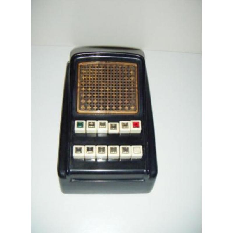 Zeldzaam:antieke bakelieten intercom,vintage,retro,vintage