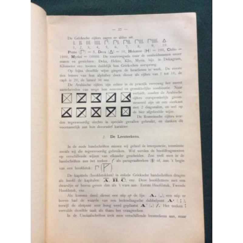 Schrijven en Schrijfonderwijs -geschiedenis vh schrift -1915