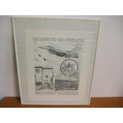 Herinneringsposter "Hellhound Air Command"