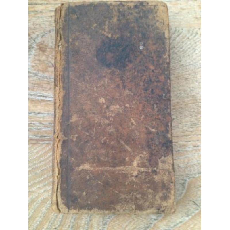 Delices de la langue latine 1763 leren band