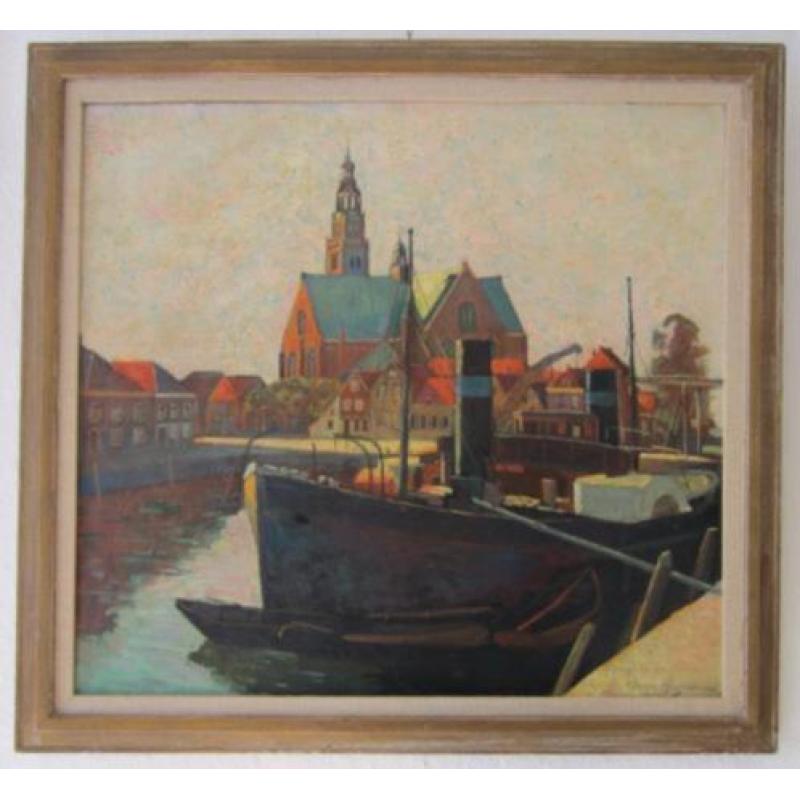 ==Georges Hogerwaard 1878-1939====MAASSLUIS====haventje===