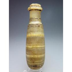 Egyptian alabaster ointment bottle