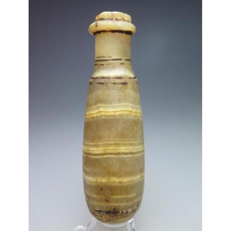 Egyptian alabaster ointment bottle