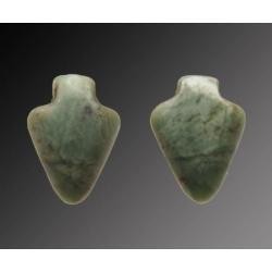 Egyptian hart amulet made of Jade