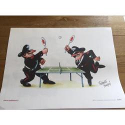 Karikaturen van de Carabinieri