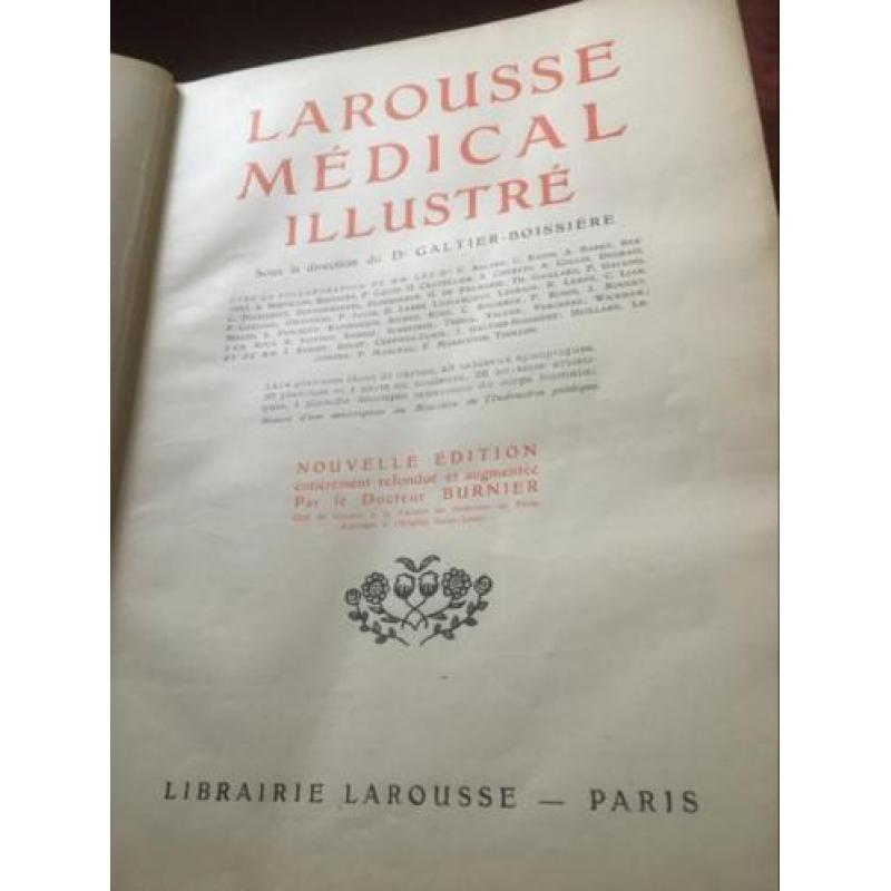 Frans medisch encyclopedie! Larousse medical illustre