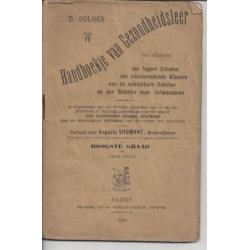 Handboek van gezondheidsleer, 1907 D.Dolhen, vert.A.Vromant