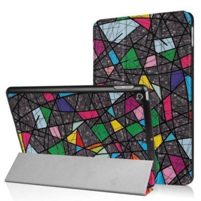 Tri-fold smart case hoes voor iPad 9.7 (2017 / 2018) - ar...