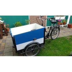 Geren. bakfiets voor kids of grote hond, in prijs gezakt!