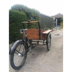 Te koop oude gerestaureerde bakfiets