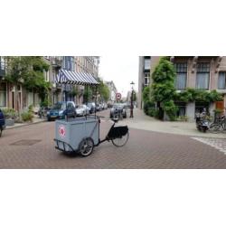 Rijdende Bakfiets Stand met Vernieuwd Watervaste Bodem