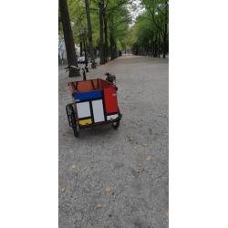 Unieke Elektrische Mondriaan Bakfiets Babboe