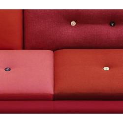 Vitra Hella Jongerius Polder Sofa XXL Rood